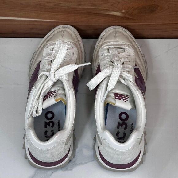 New Balance RC30 Heritage Sneakers Sea Salt/Washed Burgundy- URC30UA size US 5.5 - Picture 10 of 11